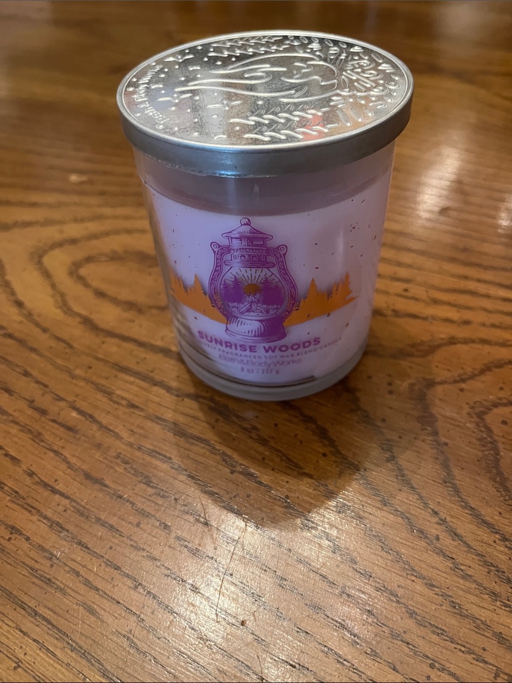 Bath & Body Works Sunrise Woods Single Wick Scented Candle